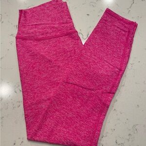 ALO Yoga 7/8 - ALOSOFT Pink Heathered Leggings